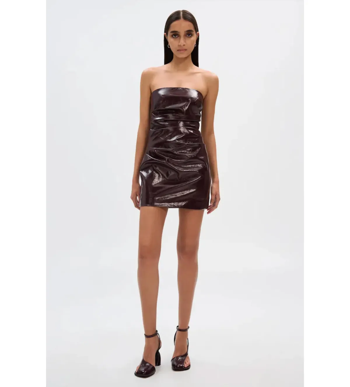 Misha The Alston Glazed Mini Dress Port Size M / AU 8-10 for rent on The Volte - main image