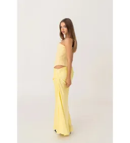HNTR the label Huxley Gown Lemon Size AU 8 for rent on The Volte - image 4