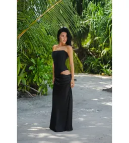HNTR the label Huxley Gown Black Size AU 6 for rent on The Volte - image 2