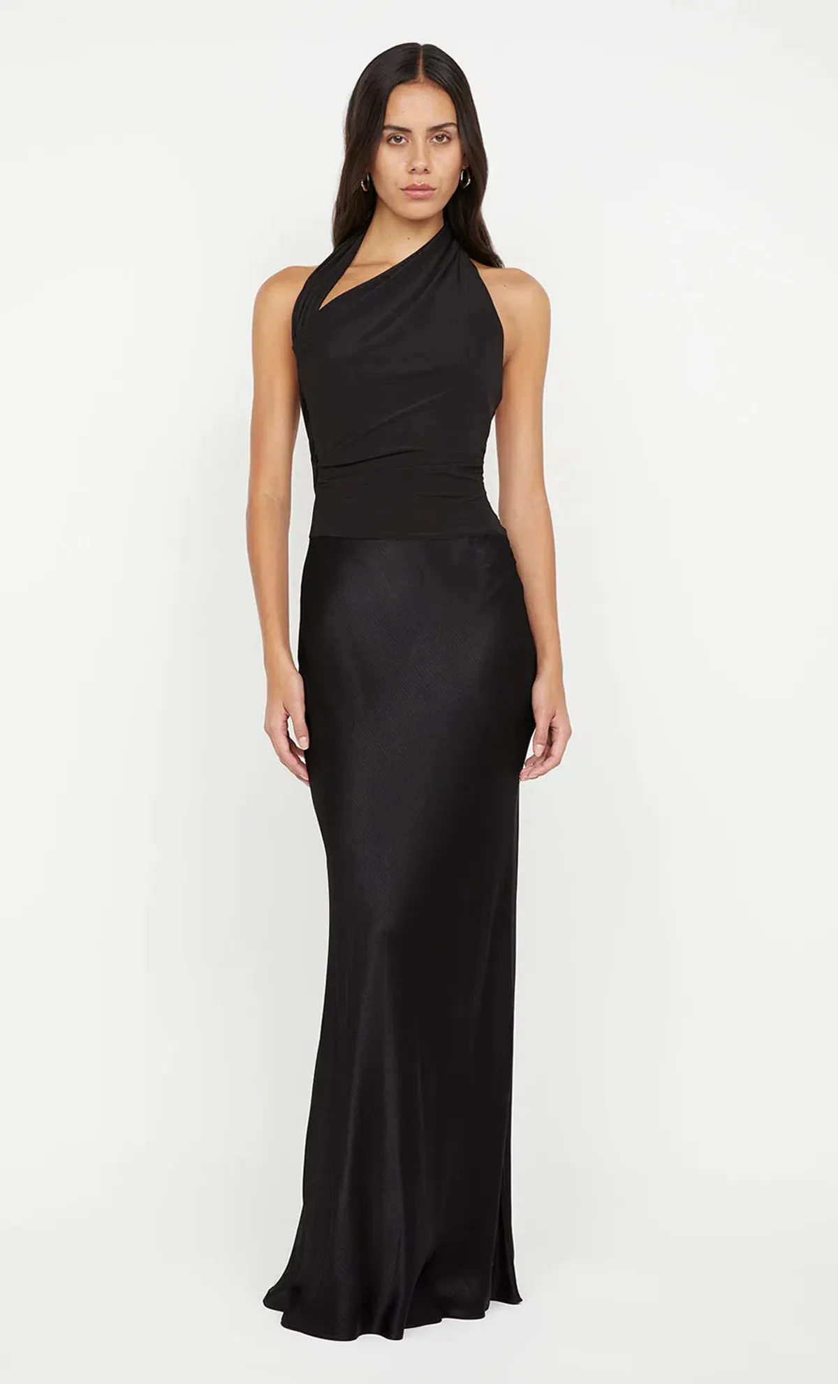 Bec & Bridge Ida Halter Maxi Dress Black Size Us 4 / Size Au 8 for rent on The Volte - main image