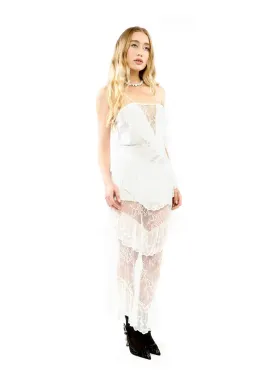 ALICE by Alice McCall Wilde Dress White Midi Size AU 12 for rent on The Volte - image 2