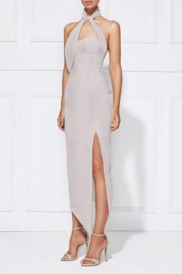 MISHA Trivata Dress Nude Size 6/XS for rent on The Volte - image 1