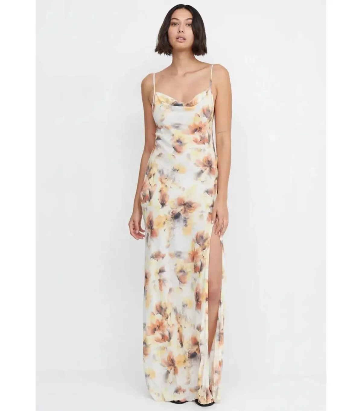 Bec & Bridge Sunset Floral Maxi Dress Multi Size AU 16 for rent on The Volte - main image