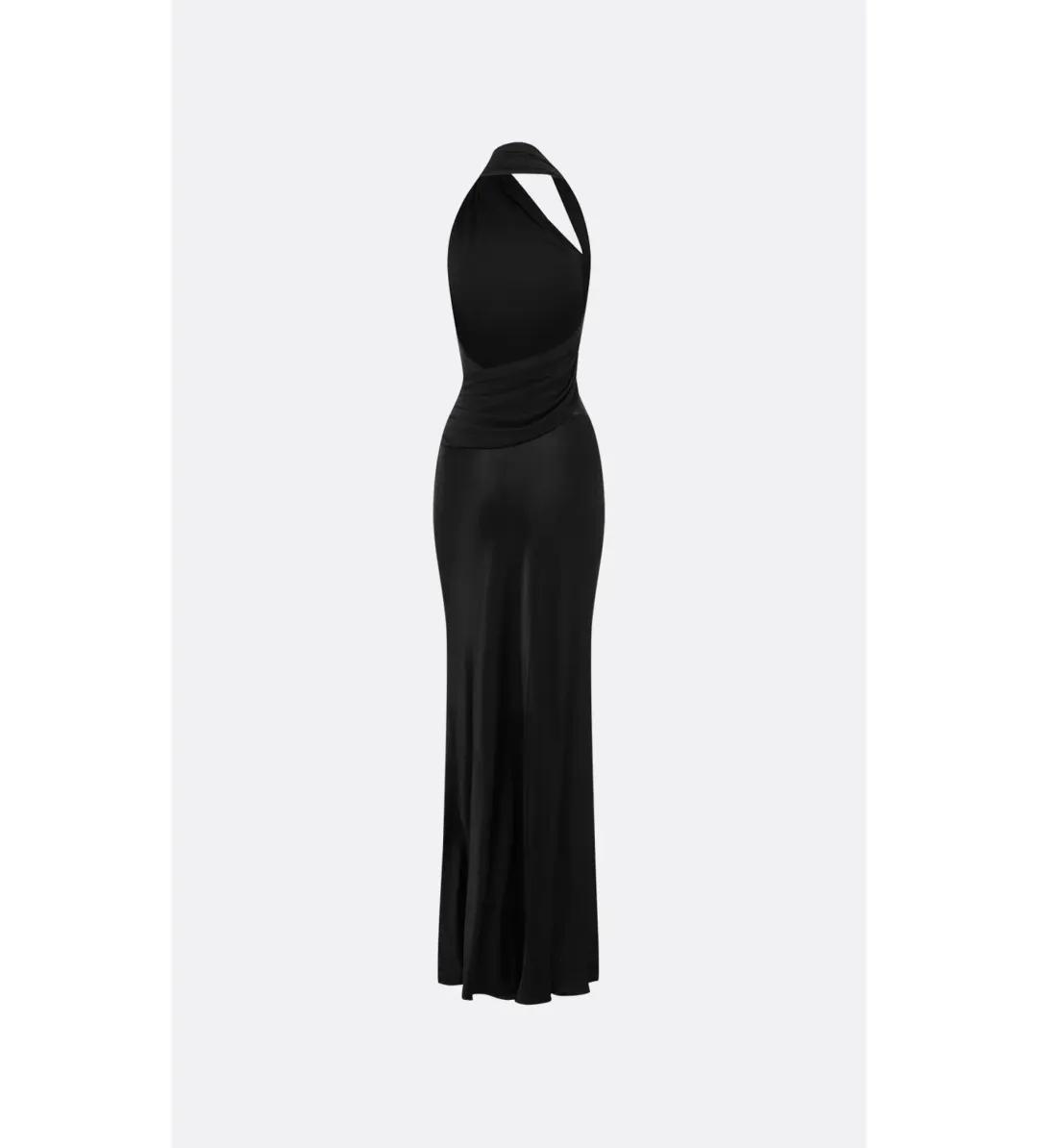 Bec and Bridge Ida Halter Asymmetrical Maxi in Black Size S/AU 8 for rent on The Volte - main image
