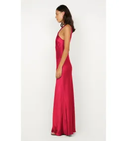 Bec and Bridge Elisia Twist Maxi Dress in Strawberry in Size S/AU 8 for rent on The Volte - image 3