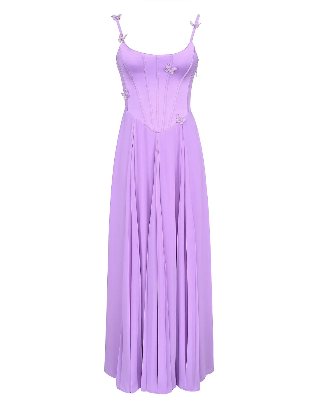 House of CB Pascha butterfly Corset Maxi Dress in Orchid Size 8/S for rent on The Volte - main image