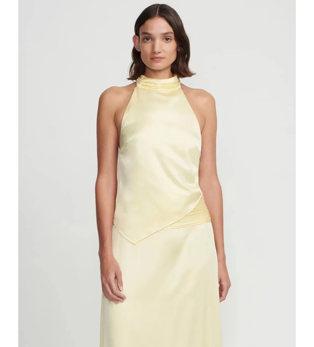 Hansen and Gretel Blair Skirt in Butter Size 10 for rent on The Volte - main image