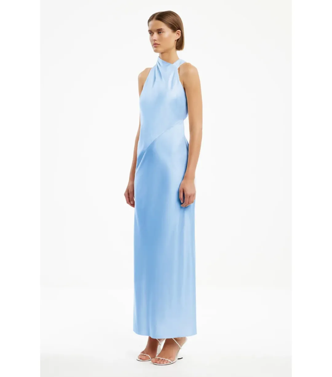 Significant Other Annabel Maxi Dress Ice Blue Size AU 8 for rent on The Volte - main image