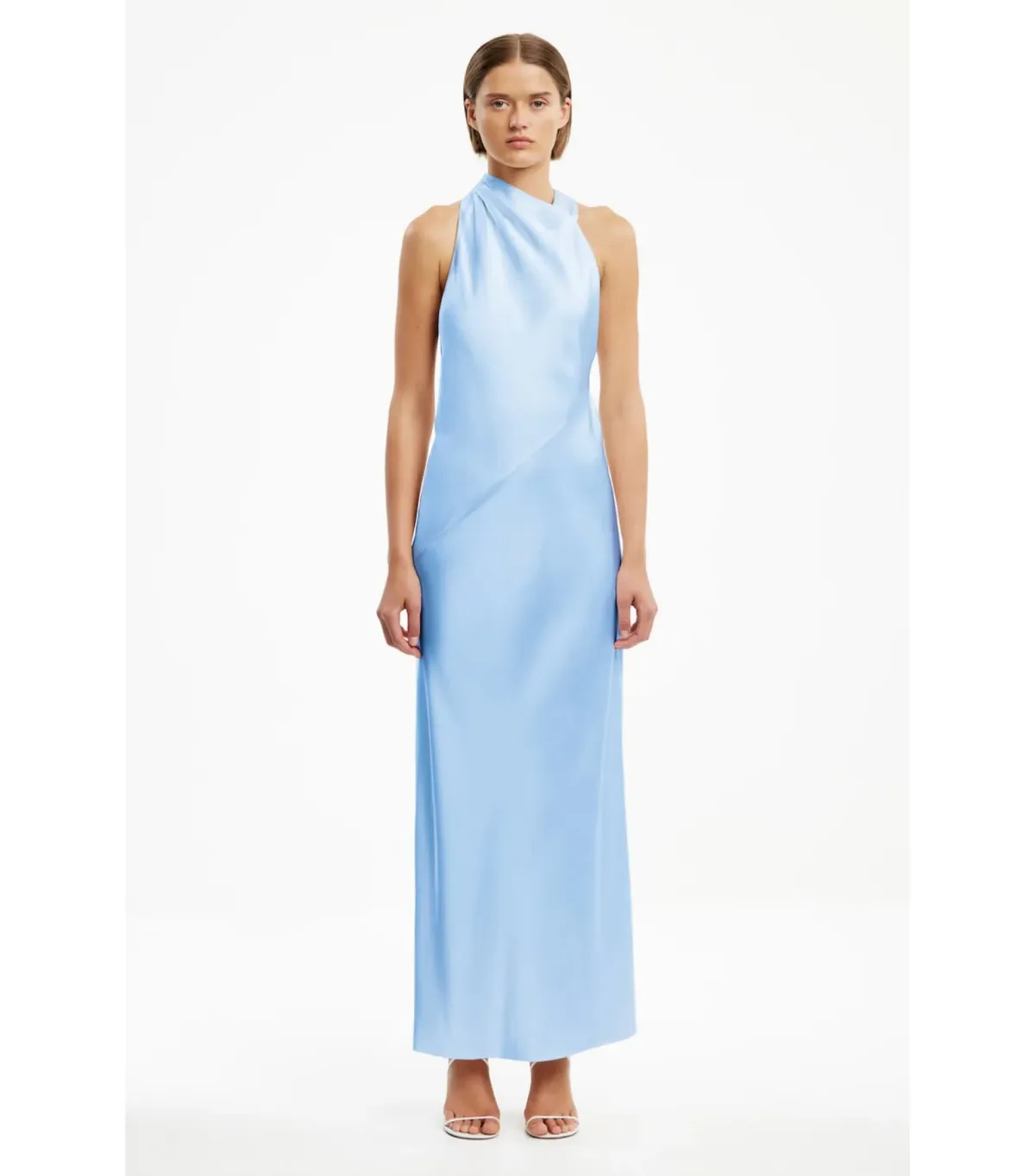 Significant Other Annabel Maxi Dress Ice Blue Size AU 8 for rent on The Volte - main image