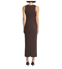 Sass & Bide Detour Rib Maxi Dress Chocolate Size 8/XS for rent on The Volte - image 3