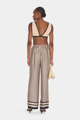 Hansen and Gretel Justine Relaxed Pant Black Diamond Size 6  for rent on The Volte - image 5