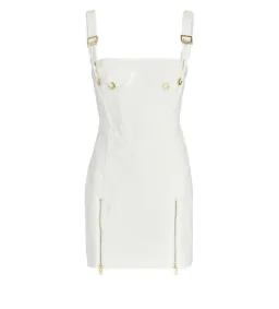 Dion Lee Fan Laced Mini Dress Ivory Size AU 4 for rent on The Volte - image 7