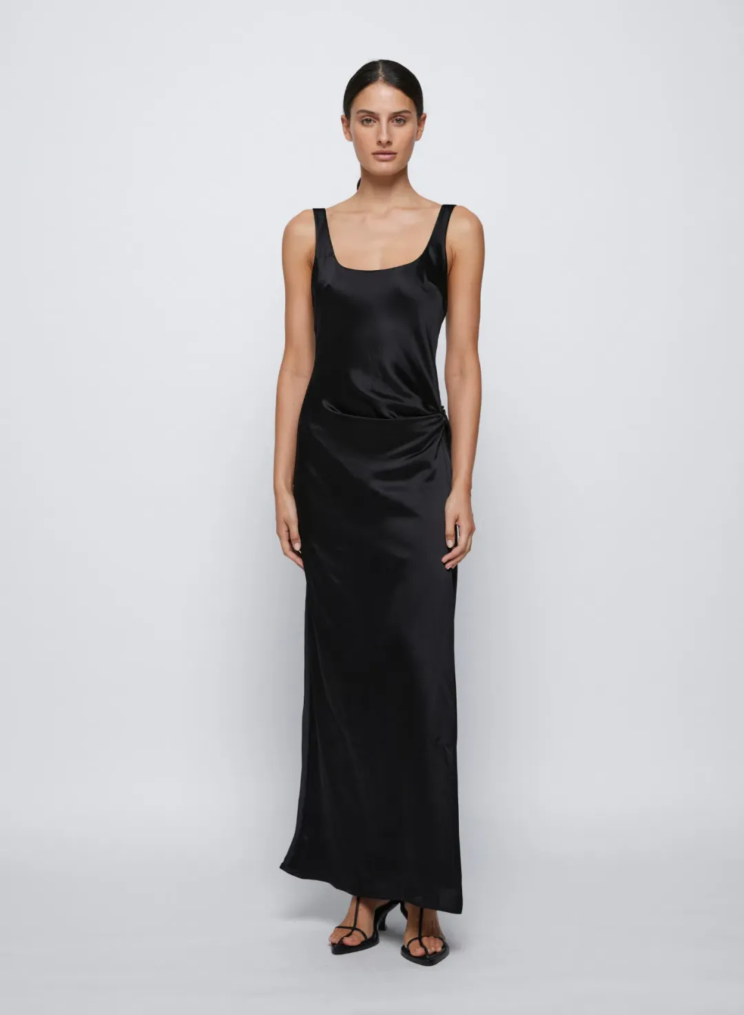 Anna Quan Etta Maxi Dress in Ink Black Size AU 10 for rent on The Volte - main image
