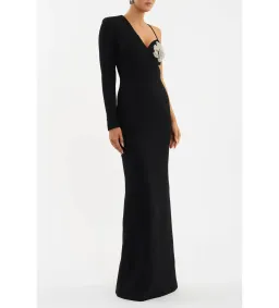 Rebecca Vallance Sachiel Maxi Gown Black Size 10 for rent on The Volte - image 2
