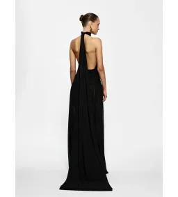 Effie Kats Verity Maxi Gown in Black Size 8 for rent on The Volte - image 4