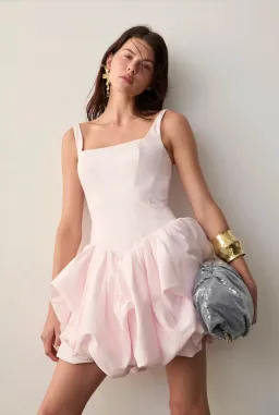 Aje Alani Mini Pink Dress Size 12 for rent on The Volte - image 2