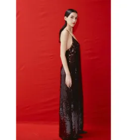 Alemais Geanie Sequin Gown In Chocolate Size L / AU 12 for rent on The Volte - image 2
