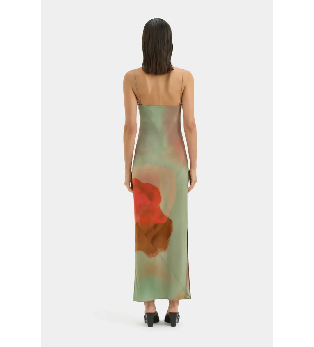 Sir The Label Calle Slip Maxi Dress Acquerello Print Size 0/AU 6 for rent on The Volte - main image