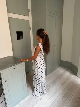 Design by Si Luna Maxi Dress Black/White Size XS / AU 6 for rent on The Volte - image 3