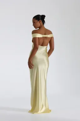 Natalie Rolt Bridget Dress in Lemon Yellow Size 6 for rent on The Volte - image 2