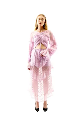 ALICE By Alice McCall Gypsie Maxi Skirt in Lavender Size 12 for rent on The Volte - image 1