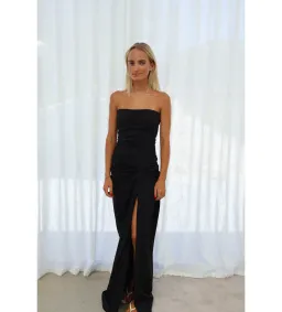 Bec & Bridge Domenic Strapless Dress Black Size AU 6 for rent on The Volte - image 2