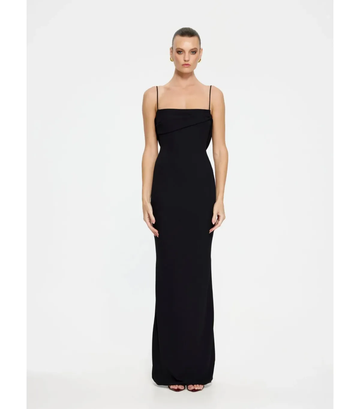Effie Kats Havilland Gown Black Size XS / AU 6 for rent on The Volte - main image