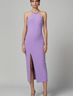 Bec & Bridge Candy Midi Dress Lilac Size 8 for rent on The Volte - image 4