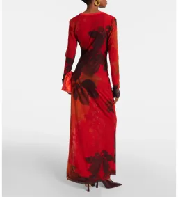 Sir the Label Libertine Printed Cutout Maxi Dress Print Size 8 for rent on The Volte - image 4