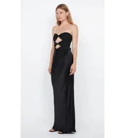 Bec and Bridge Halle Strapless Dress in Black Size AU 8 for rent on The Volte - image 2