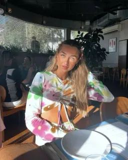 With Jean Hermana Dress Viola Tricolour Size 6 for rent on The Volte - image 2