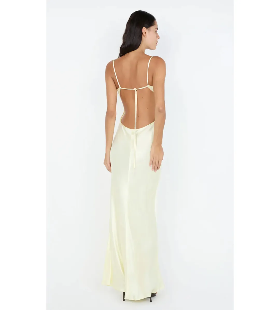 Bec and Bridge Cedar City Maxi Dress in Ice Yellow Size S / AU 8 for rent on The Volte - main image