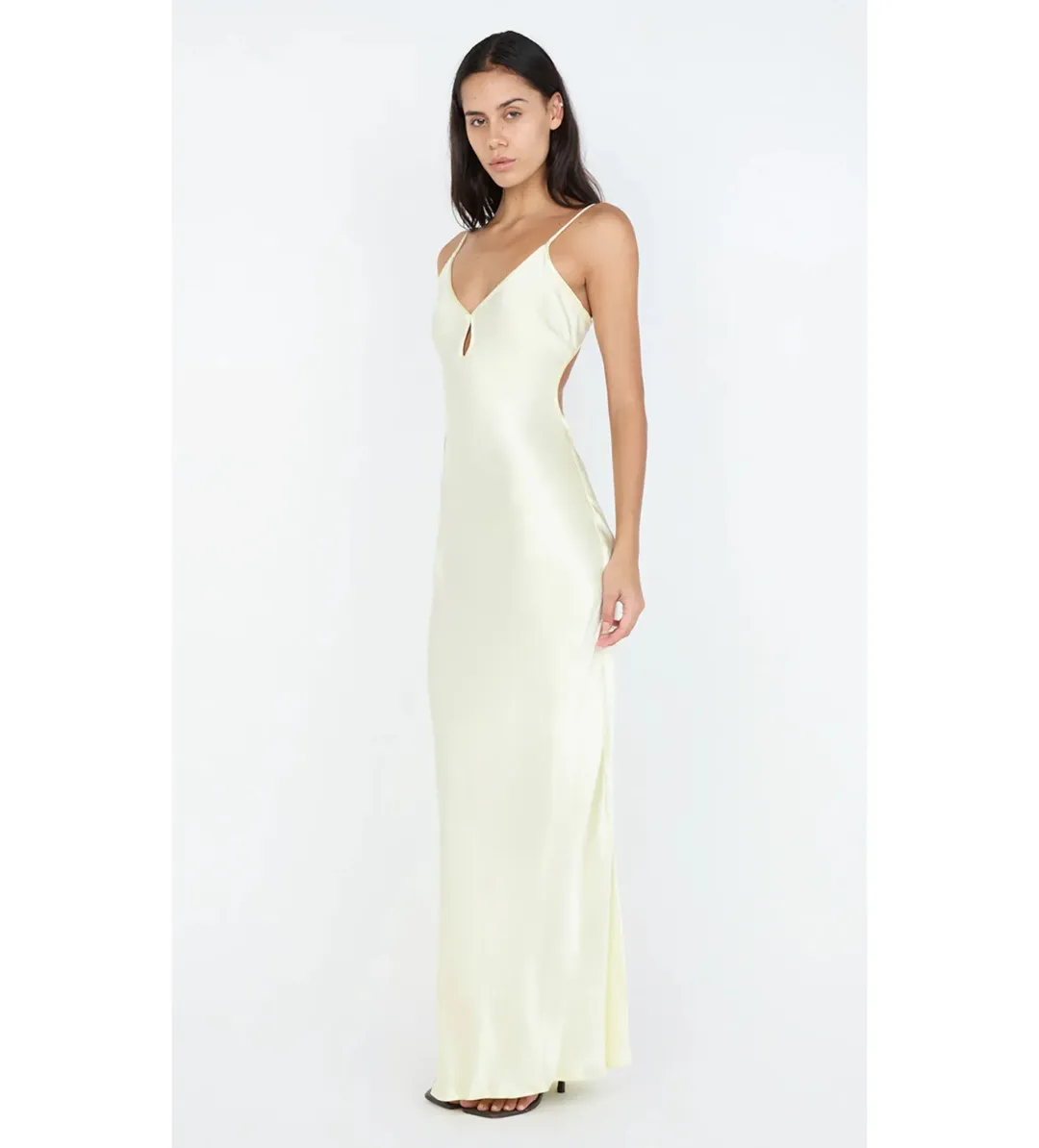 Bec and Bridge Cedar City Maxi Dress in Ice Yellow Size S / AU 8 for rent on The Volte - main image