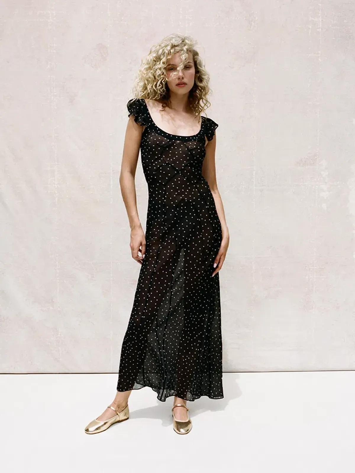 Realisation Par Lila Maxi Dress Black Size AU 8 for rent on The Volte - main image