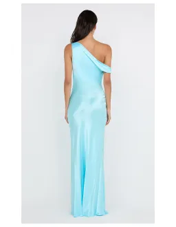 Bec and Bridge Sol Asym Maxi Dress Turquoise Size 6 for rent on The Volte - image 5
