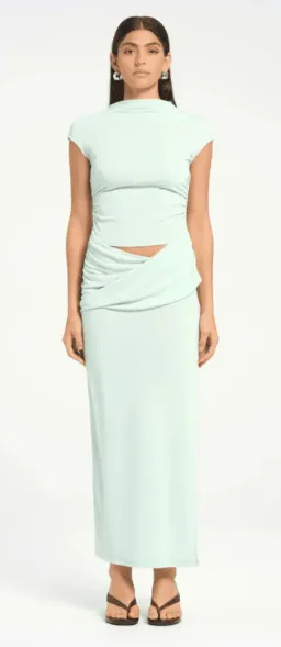 Benni Royce Maxi Dress in Bleached Aqua Size 12 for rent on The Volte - image 1