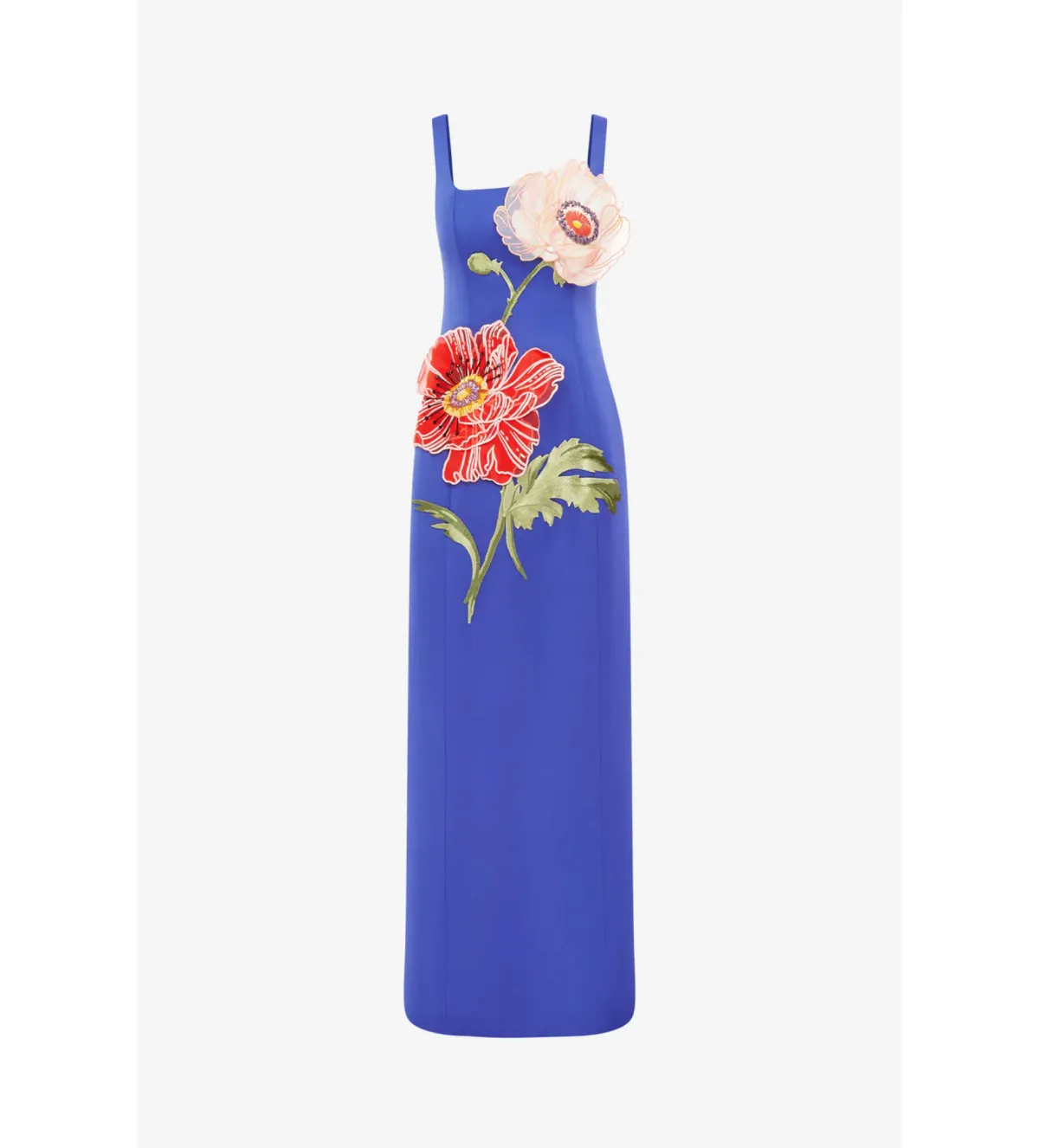 Leo Lin Adelina Maxi Dress in Lapis Size AU 8 for rent on The Volte - main image