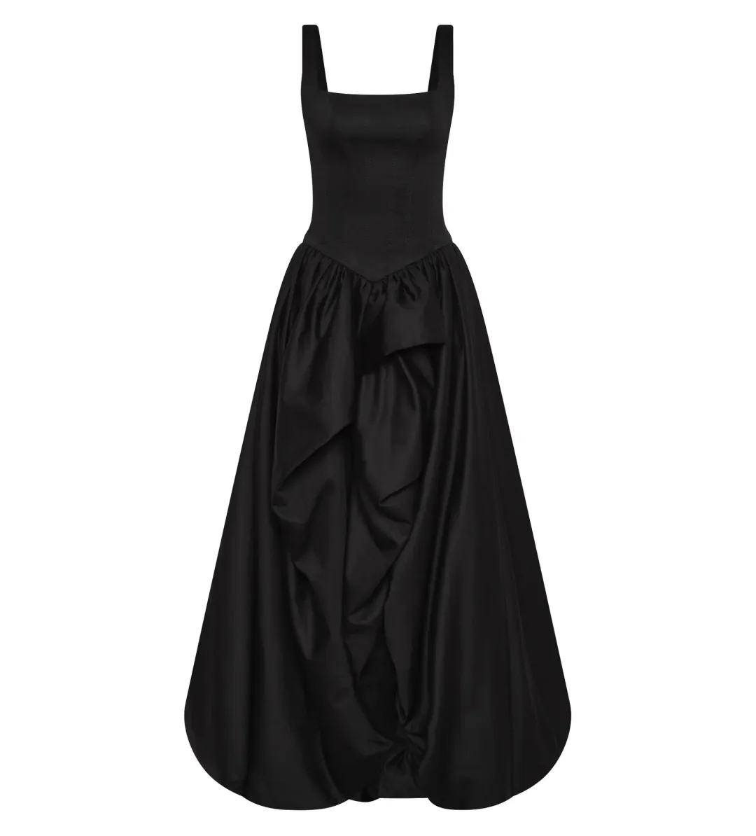 Aje Alani Gown Black Size 10/M for rent on The Volte - main image