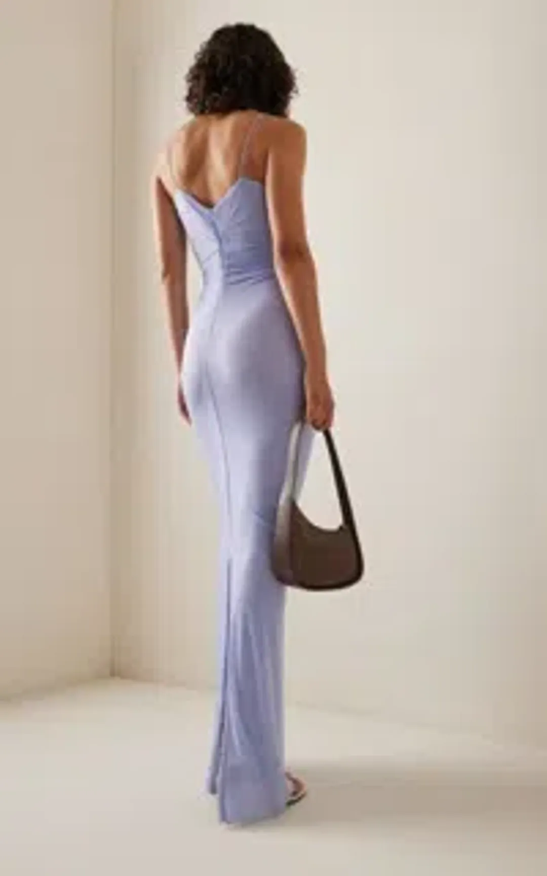 Christopher Esber Moulded Venus Gown Blue Size 8 for rent on The Volte - main image