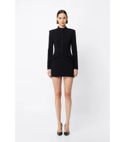 Mossman Network Mini Dress Black Size AU 12  for rent on The Volte - image 1