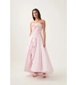 Aje Splendour Flower Gown Pastel Pink Size AU 10 for rent on The Volte - image 3