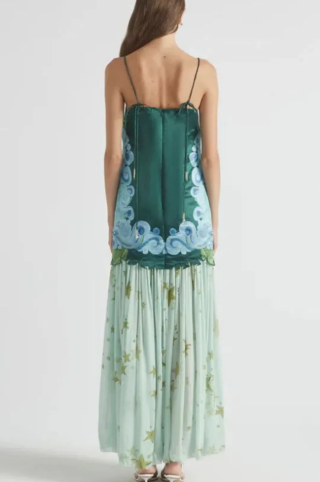 Antipodean Runaway Star Drop Waist Gown Size AU 10 for rent on The Volte - main image