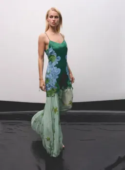 Antipodean Runaway Star Drop Waist Gown Size AU 10 for rent on The Volte - image 1