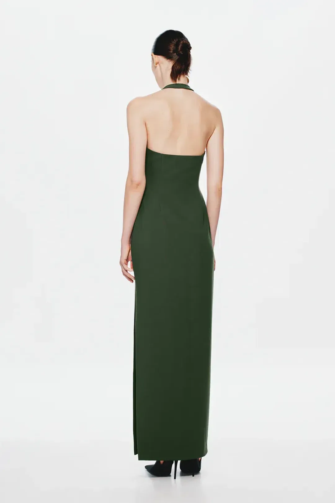 Misha The 'Alusia' Maxi Dress Forest Size 10 for rent on The Volte - main image