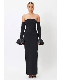Bianca and Bridgett Adrianna Maxi Dress Black Size 12/XL for rent on The Volte - image 2