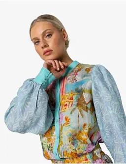 KACHEL PIPER LONG SLEEVE SHIRT SIZE 6/XS for rent on The Volte - image 12