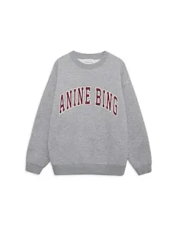 Anine Bing SPENCER CREWNECK SWEATSHIRT Size 8/XS for rent on The Volte - image 4