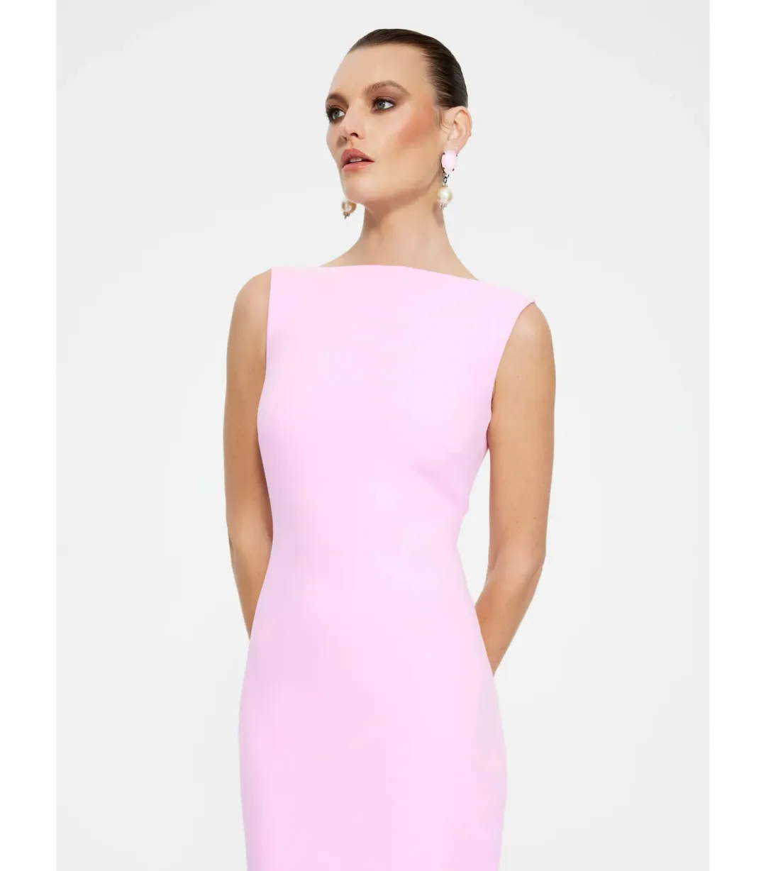 Effie Kats Verona Maxi Gown Taffy Pink Size S / AU 8 for rent on The Volte - main image