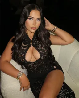 Murci Onyx Lace Keyhole Maxi Dress Black Size 10 for rent on The Volte - image 9