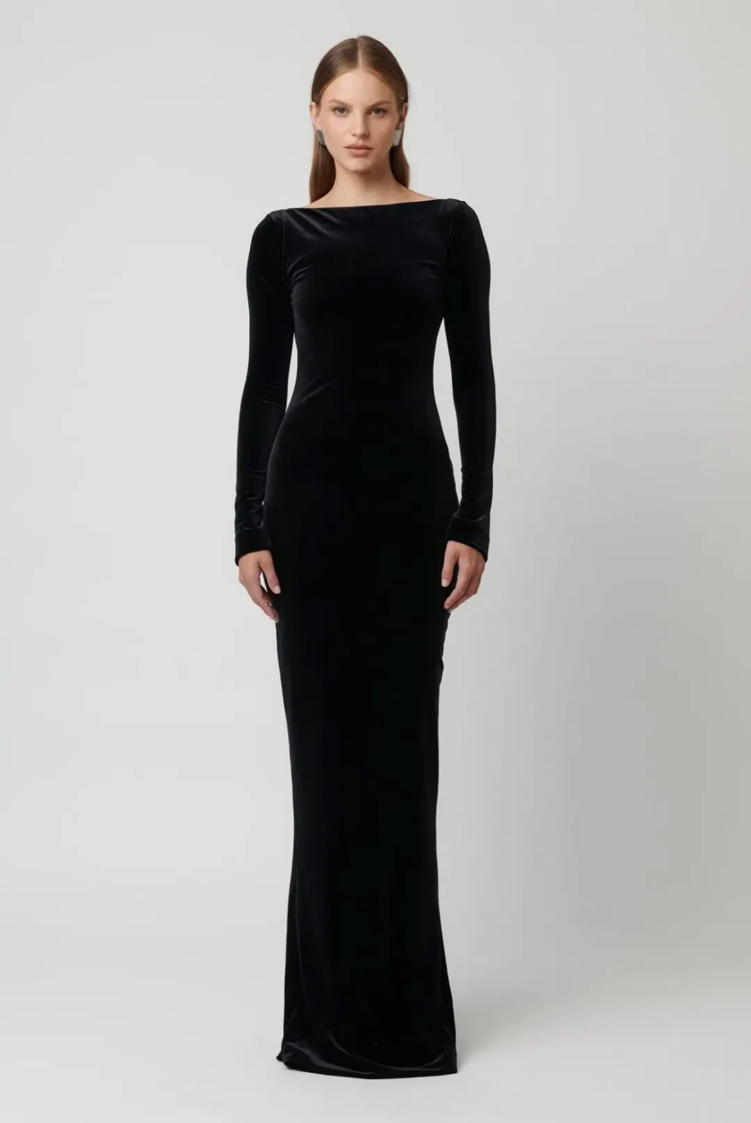 Effie Kats Yasmine Gown in Black Size S / AU 8 for rent on The Volte - main image